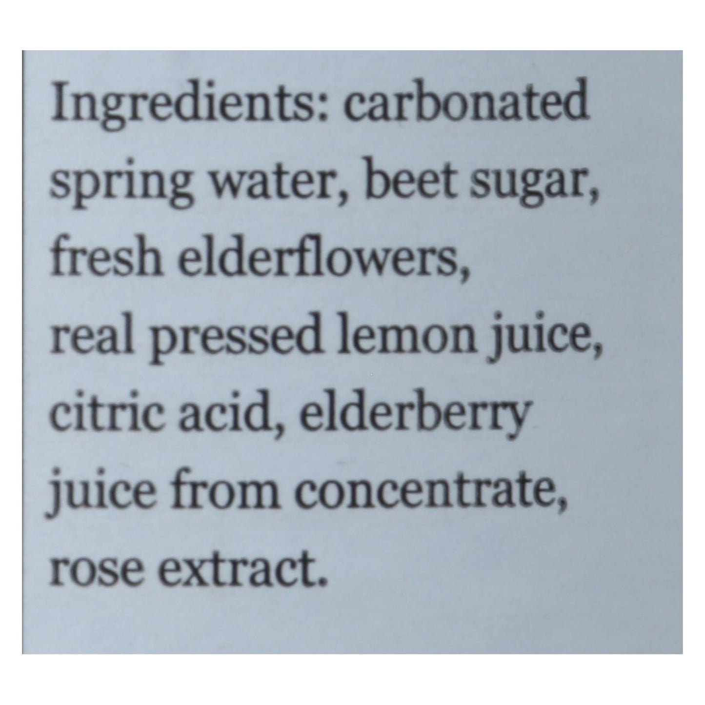 Belvoir - Organic Lemonade - Elderflower And Rose - Case Of 6 - 25.4 Fl Oz.