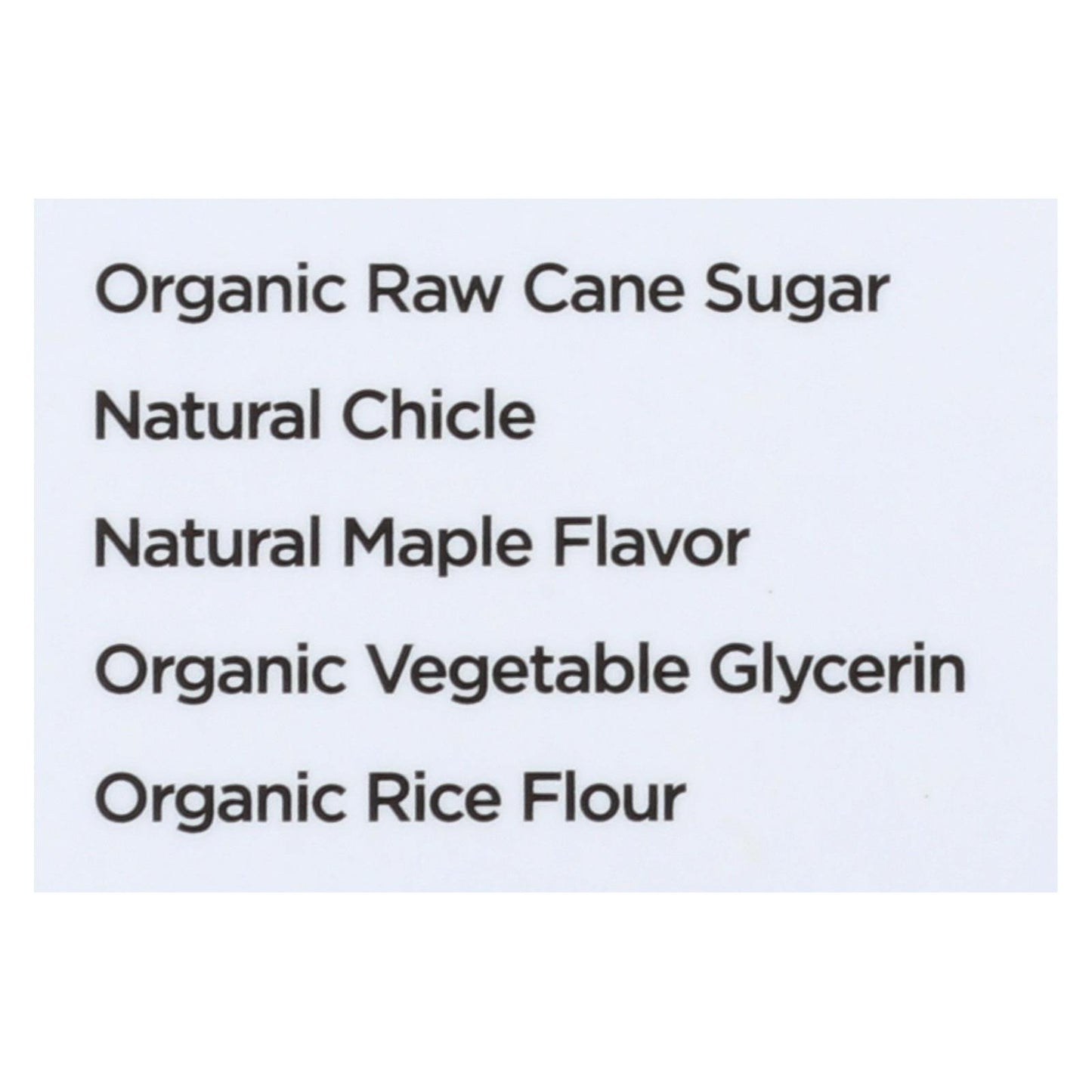 Simply Gum All Natural Maple – 15 Count Pack – Case of 12 – Simply Gum Chewing Gum with Natural Ingredients