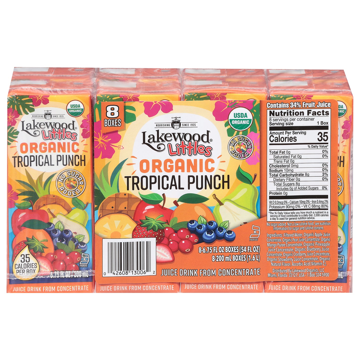 Lakewood - Juice Og2 Trop Pnch Lttle - Cs Of 4-8/6.75 Z