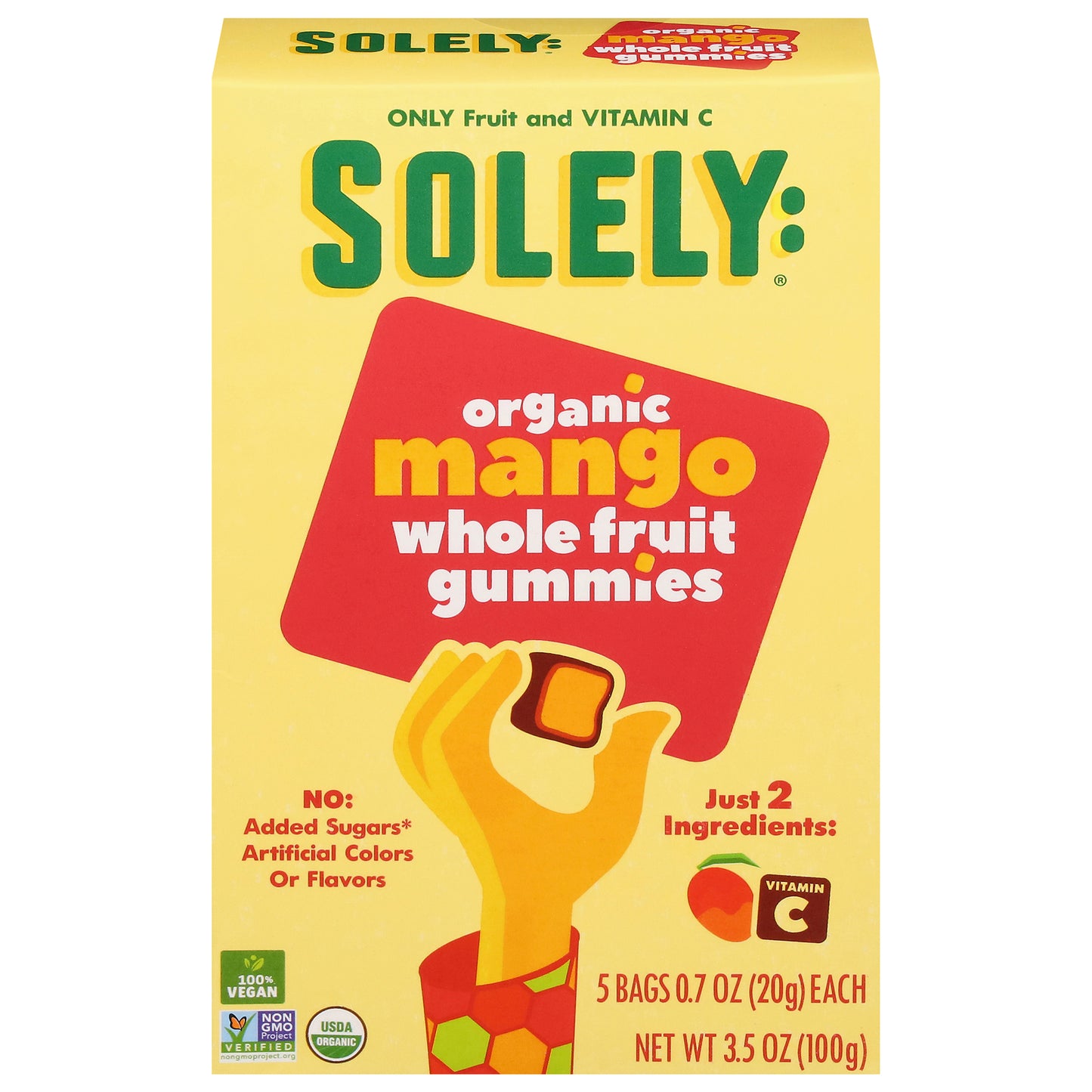 Solely - Drd Frt Og2 Mango Whl Gum - Cs Of 8-3.5 Oz