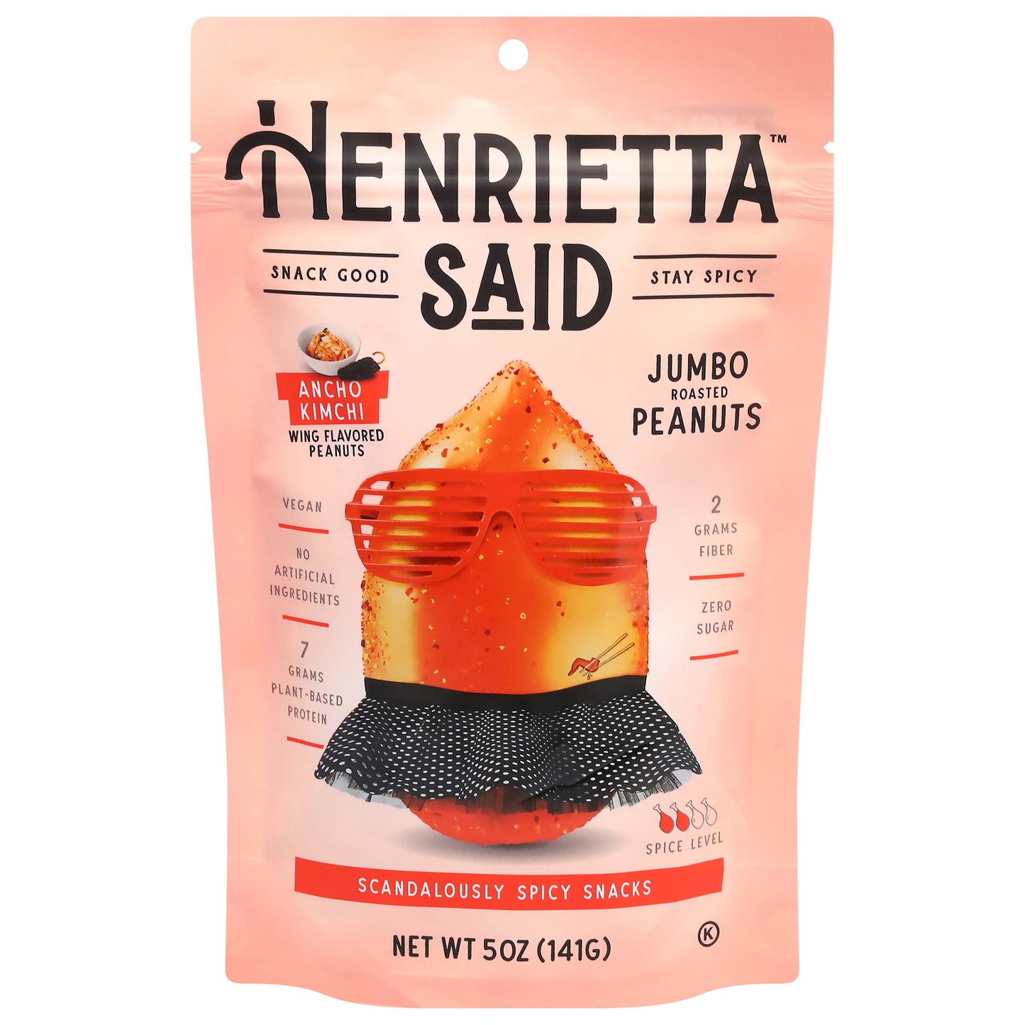 Henrietta Said - Peanuts Ancho Kimchi - Cs Of 12-5 Oz