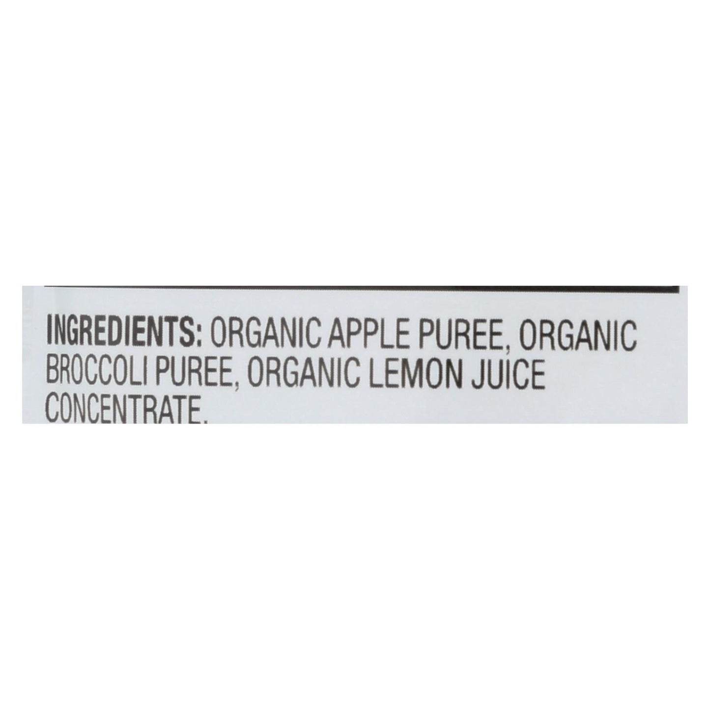 Plum Organics - Baby Fd Og2 Broc Apl - Cs Of 12-4 Oz
