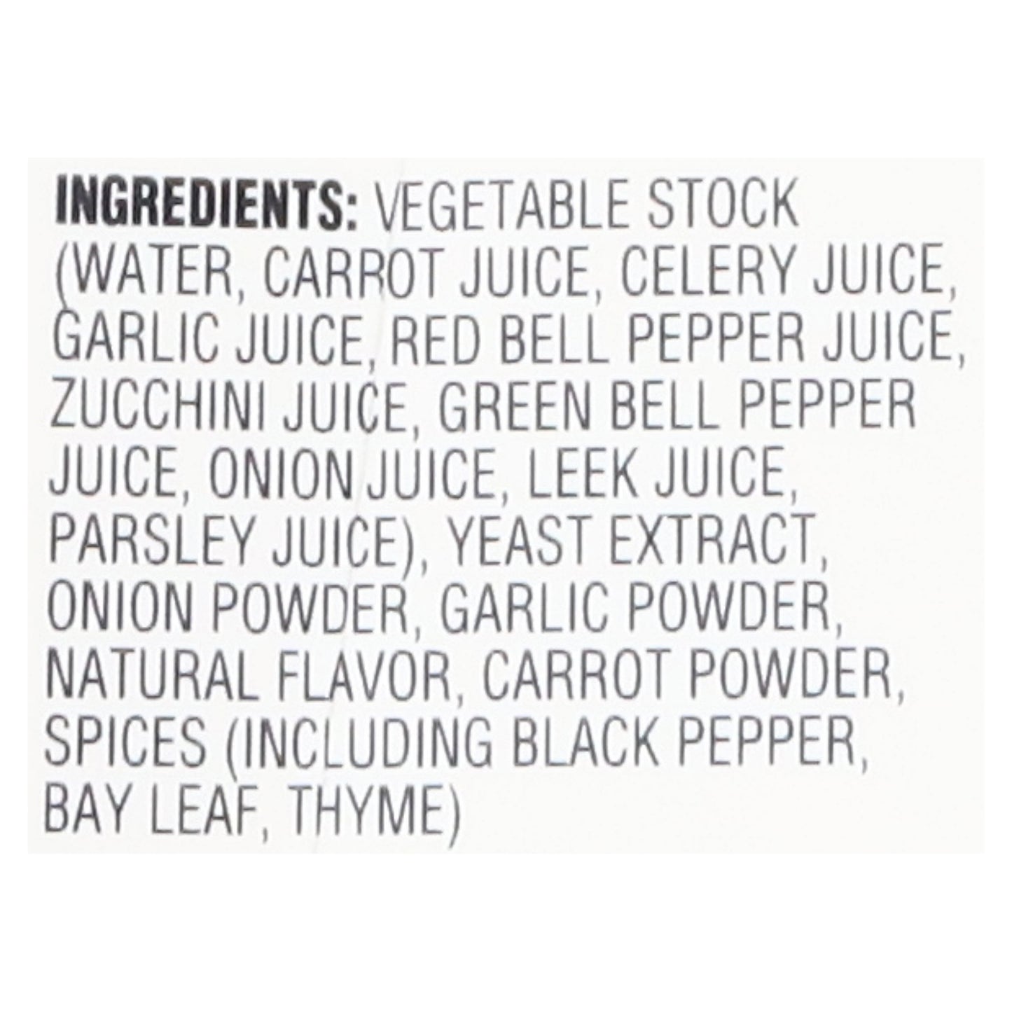 Kitchen Basics - Stock Vegetable Nsa - Cs Of 12-8.25 Fz