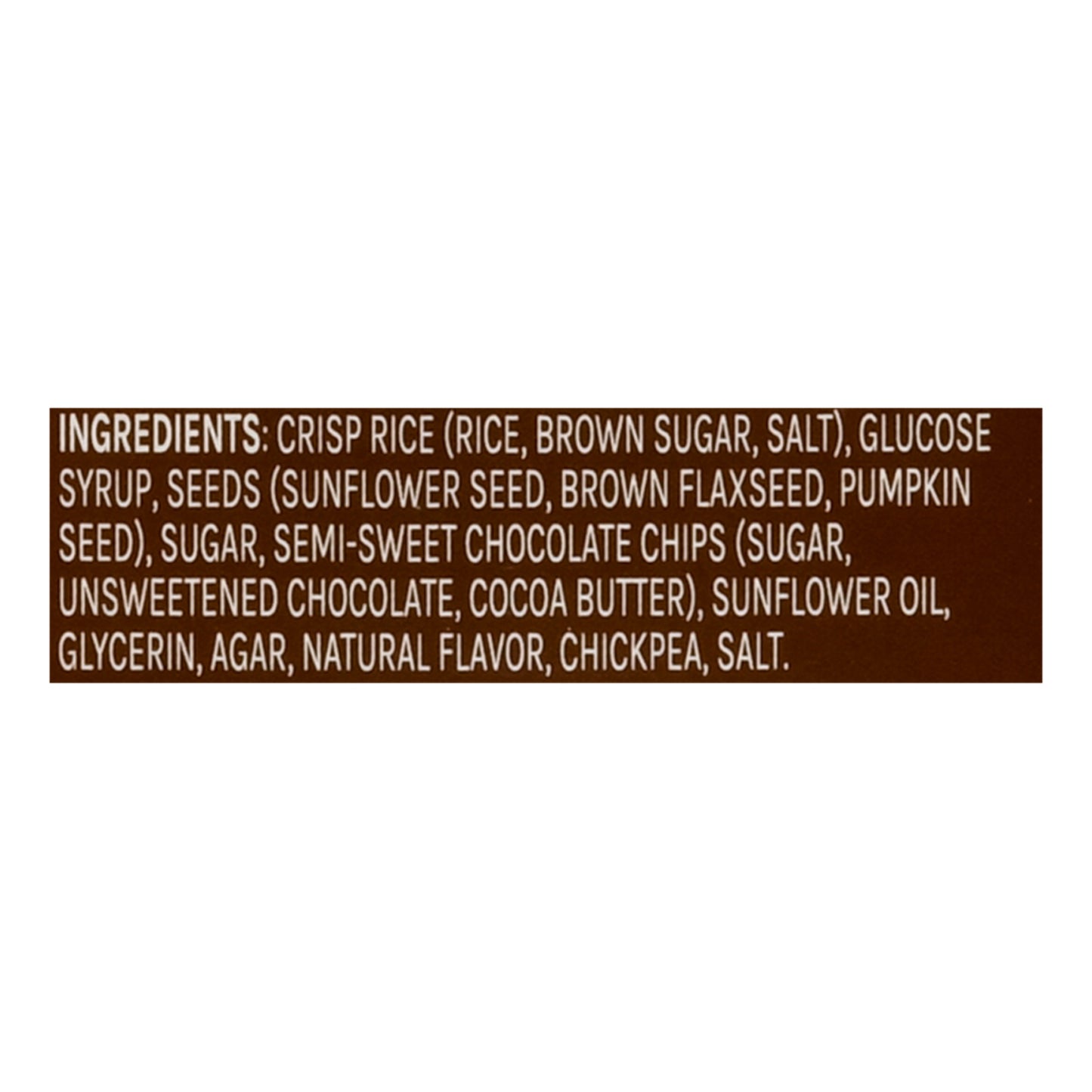 Blake's Seed Based - Crispy Treat Choco Chip - Cs Of 6-6/.78 Oz