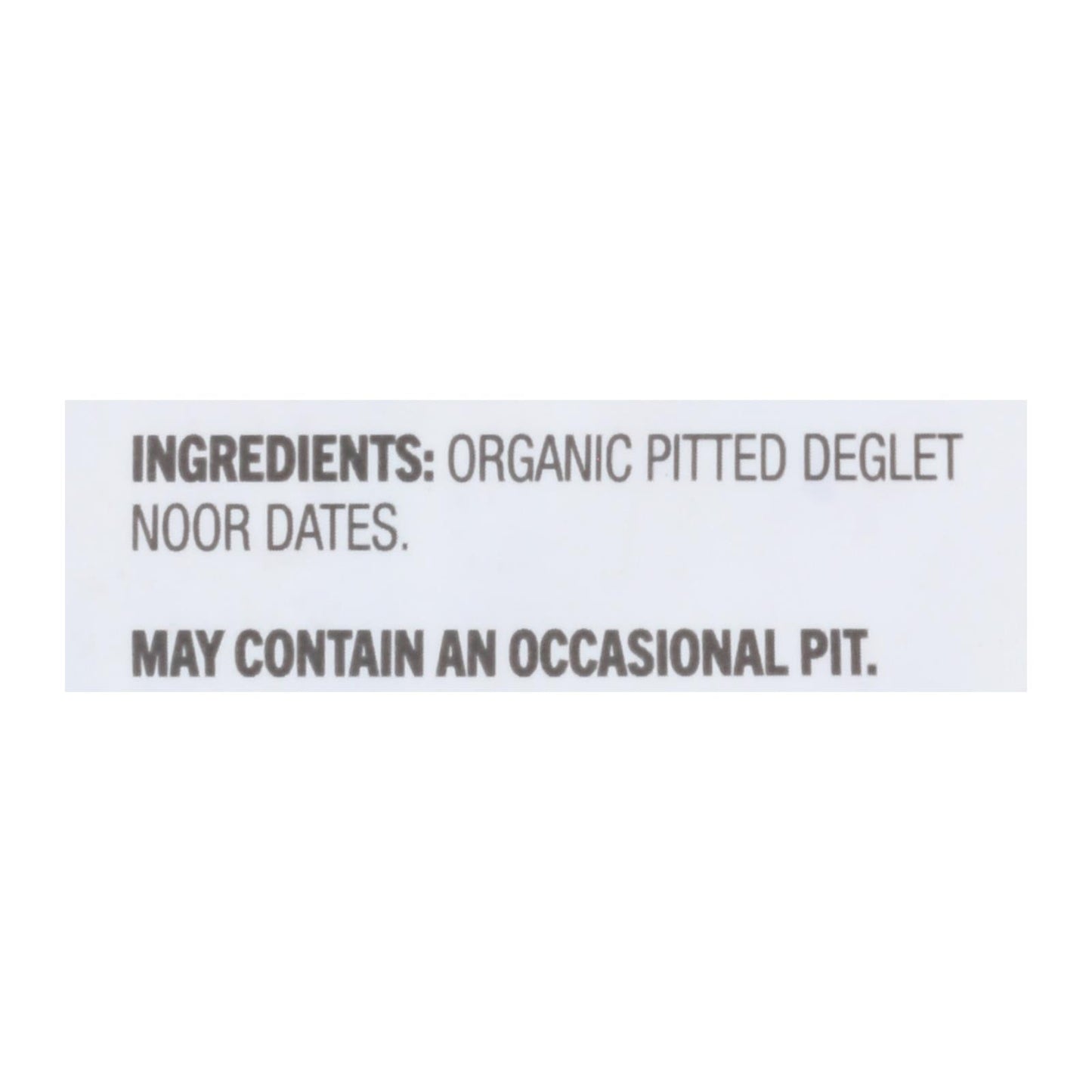 Made In Nature, Organic Dates Dried Fruit - Case Of 6 - 20 Oz