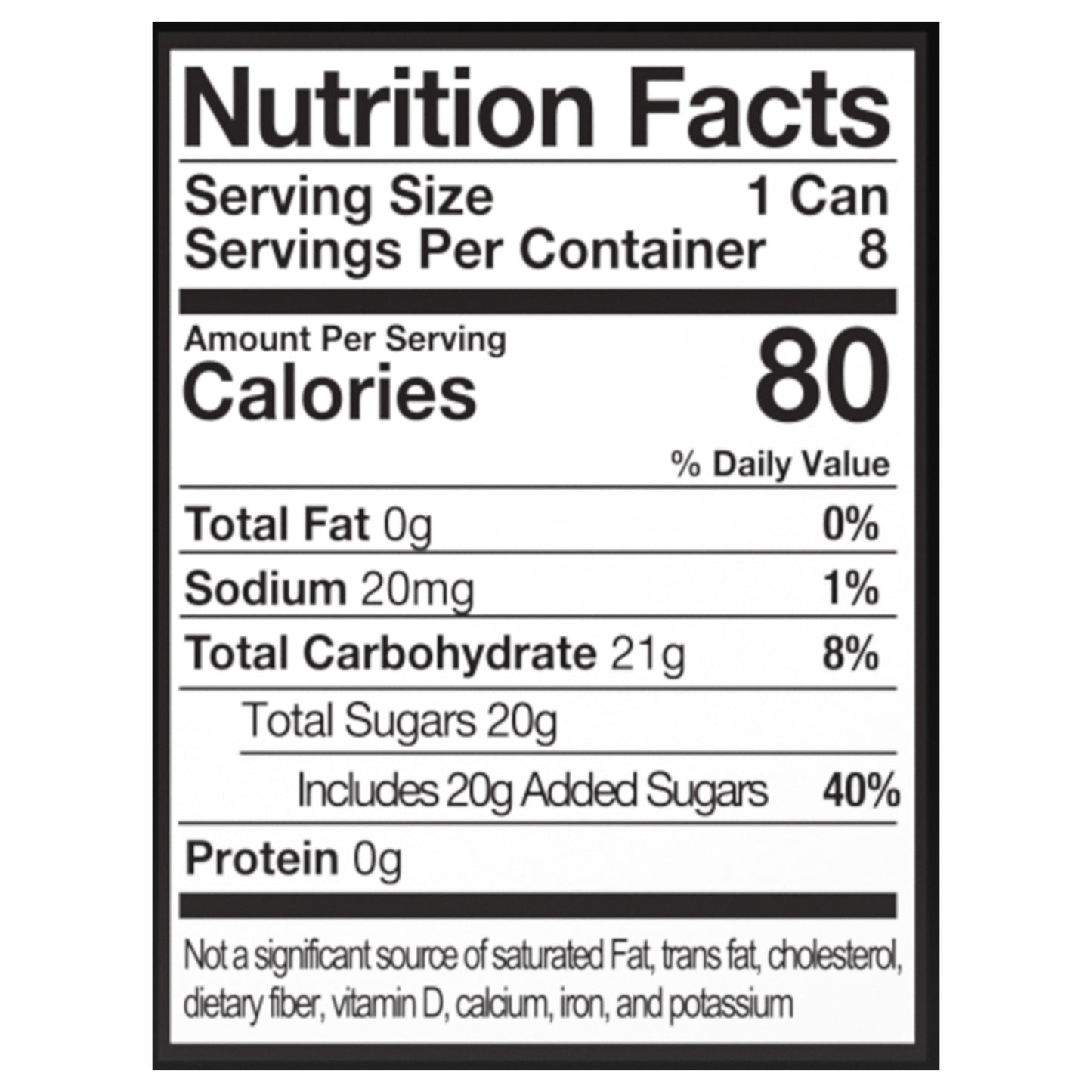 Q Drinks - Ginger Beer 8 Pack - Cs Of 3-8/7.5 Fz