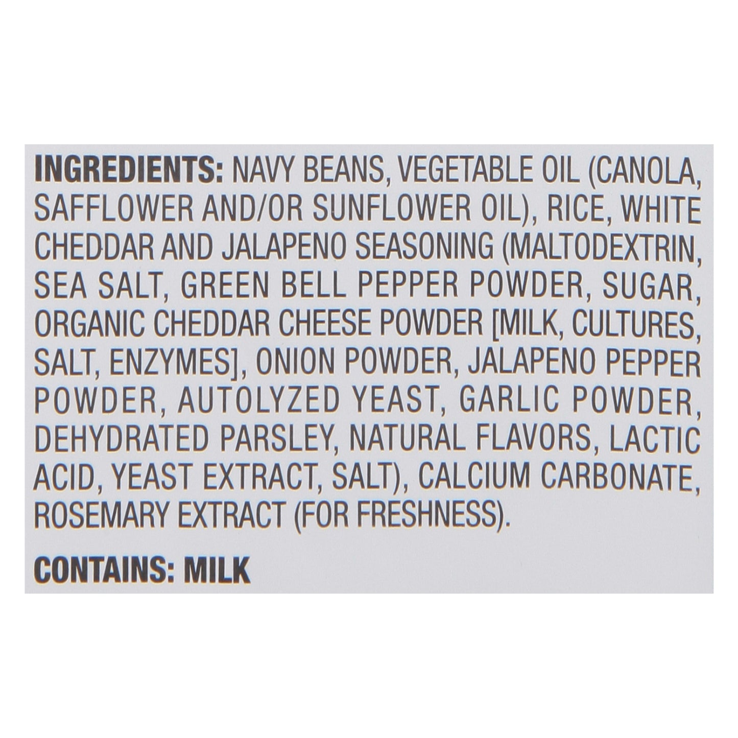 Harvest Snaps - Crnchy Puff Wht Chd Jalap - Cs Of 6-4.2 Oz