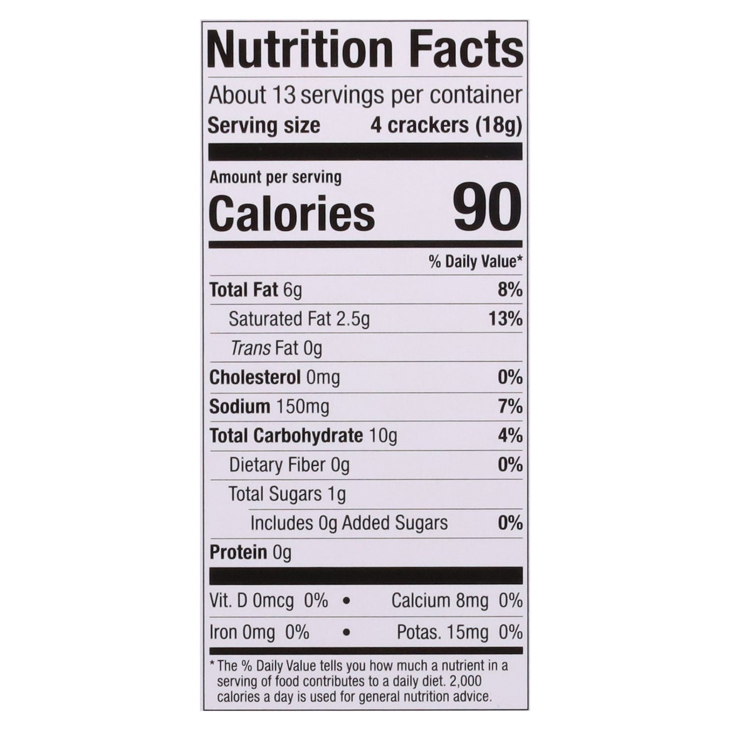 Fitjoy - Cracker Round Original - Cs Of 8-8 Oz
