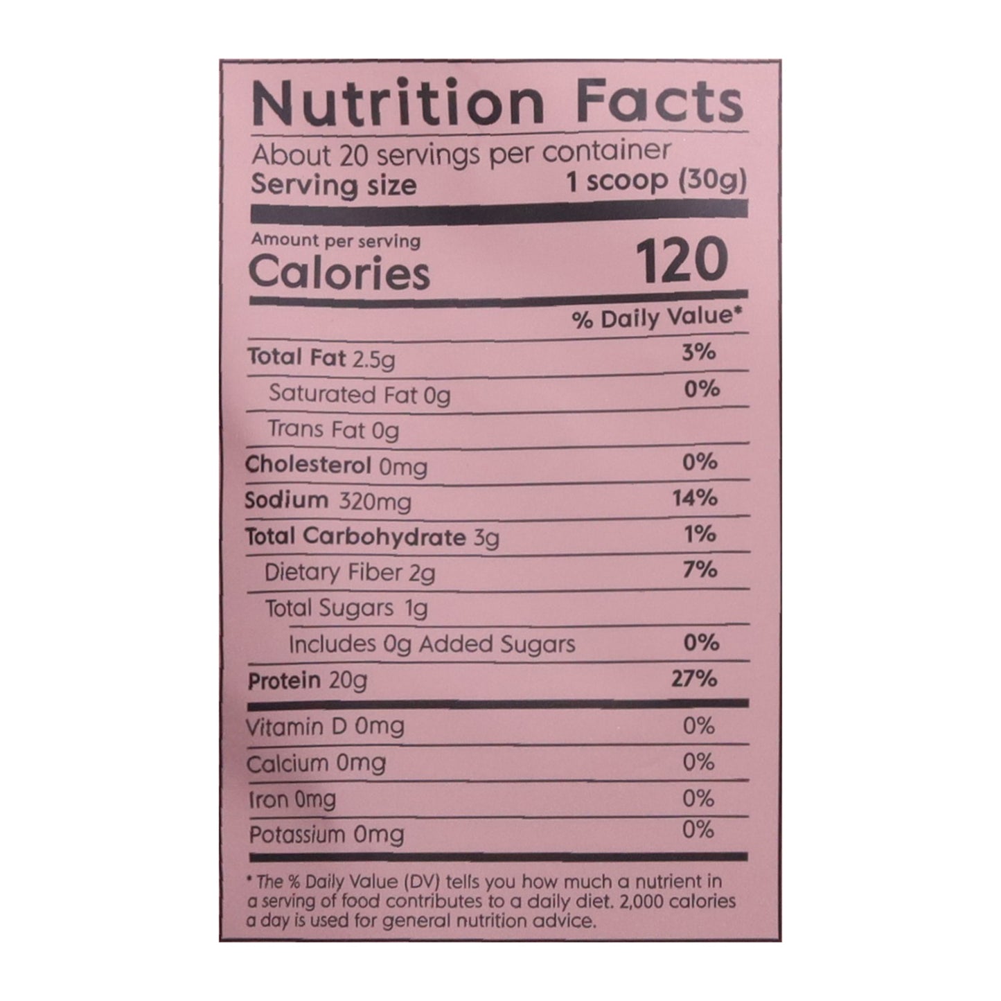 Truvani - Protein Og2 Van Chai Plnt - Ea Of 1-21.59 Oz