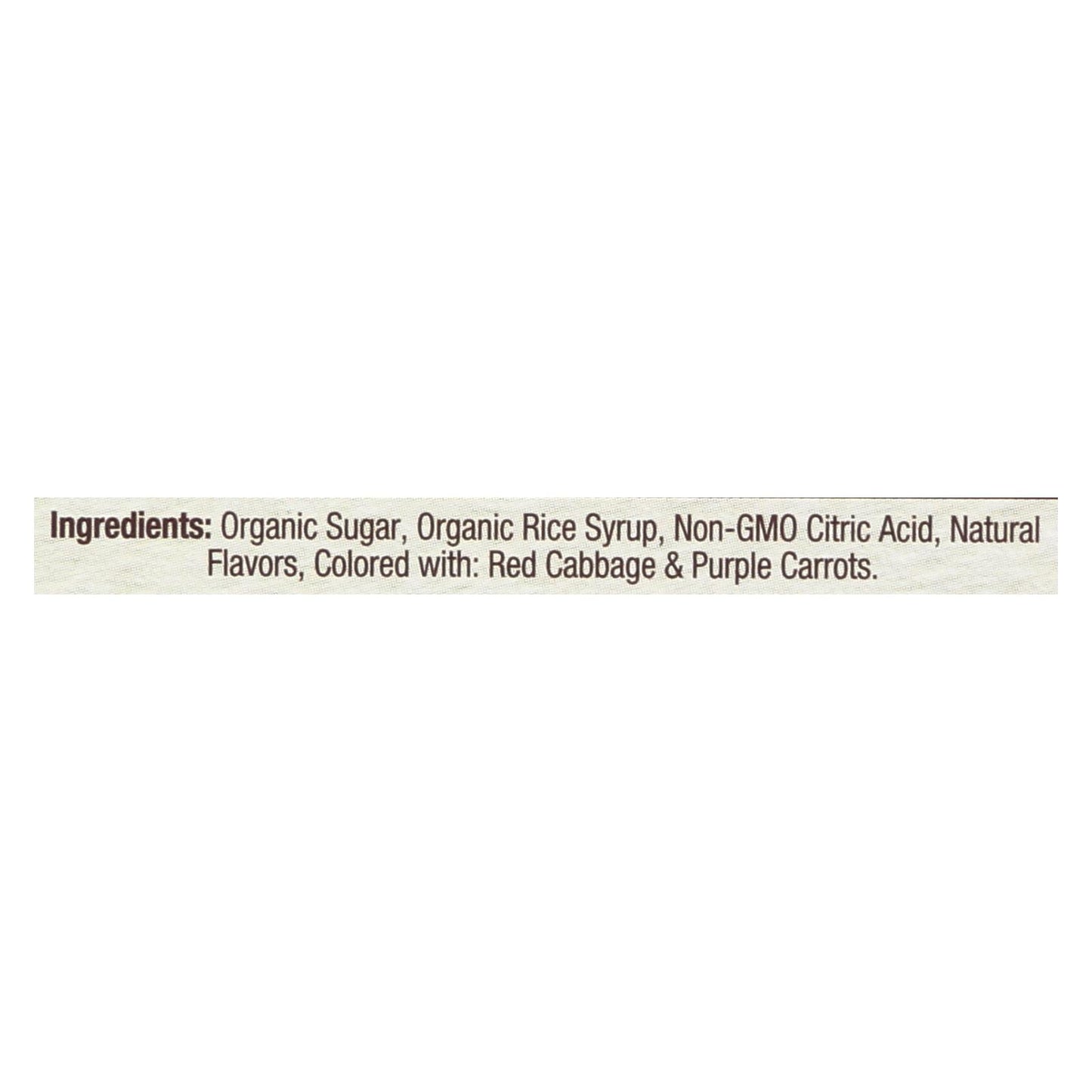 Torie And Howard Organic Pink Grapefruit and Tupelo Honey Hard Candy 2 oz pack, case of 8