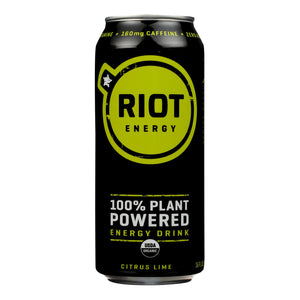 Riot Energy - Enrg Drink Citrus Lime - Case Of 12-16 Oz