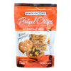 Pretzel Crisp Buffalo Wing Thin, Crunchy Pretzel Crackers - Case Of 12 - 7.2 Oz