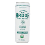 Ardor Sparkling Water - Sparkling Water Cumbr Mint - Case Of 12-12 Fz