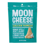 Moon Cheese - Snack Garlickin Parmesan - Case Of 12-2 Oz
