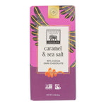 Endangered Species Chocolate Bar - Dark Chocolate - Caramel - Sea Salt - 3 Oz - Case Of 12