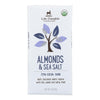 Lake Champlain Chocolates Chocolate Bar - Almonds & Sea Salt. 72% Cocoa Dark. - Case Of 12 - 3 Oz.