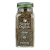 Simply Organic - Thyme Leaf Organic - Case Of 6 - 0.78 Ounces