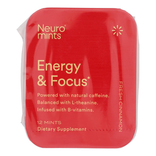 Neuro - Mint Energy And Focus  Fresh Cinnamon - Case Of 12-12 Ct