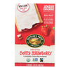 Nature's Path Organic Frosted Toaster Pastries - Berry Strawberry - Case Of 12 - 11 Oz.