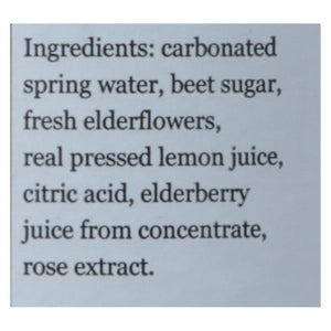 Belvoir - Organic Lemonade - Elderflower And Rose - Case Of 6 - 25.4 Fl Oz.