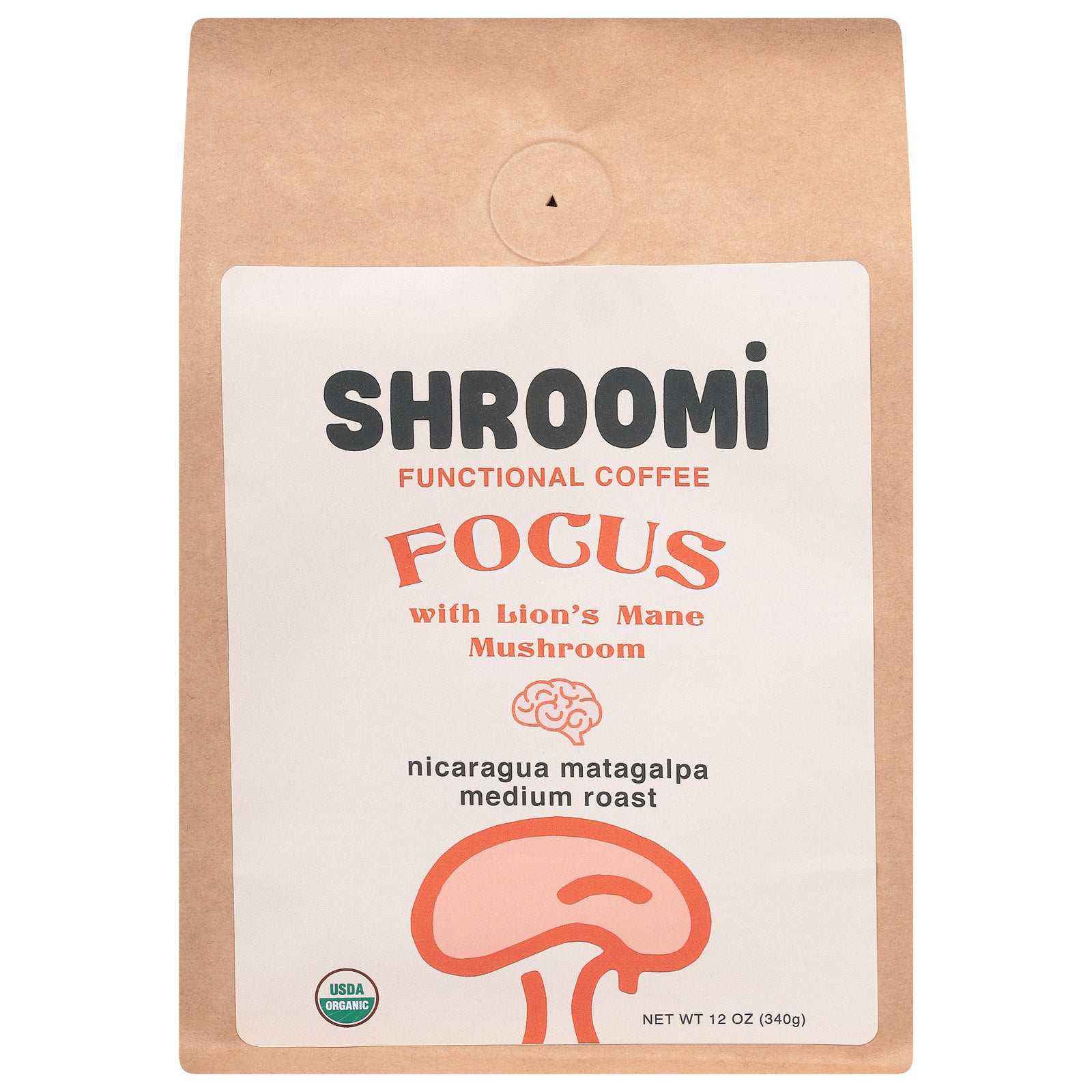 Shroomi - Coffee Mushroom Ground - Case Of 6-12 Oz