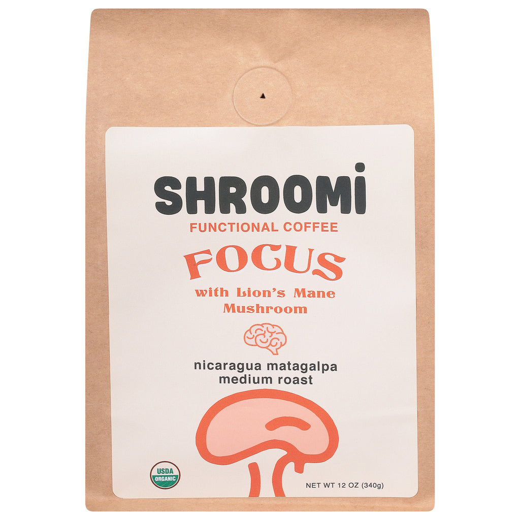 Shroomi - Coffee Mushroom Ground - Case Of 6-12 Oz