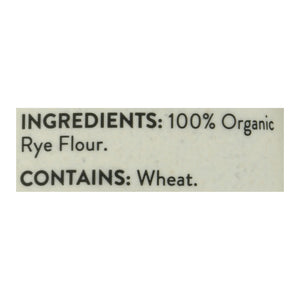 King Arthur Baking Company - Flour Organic Rye - Case Of 4-48 Oz