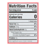 Nixie Sparkling Water - Sparkling Water Straw Hibis - Case Of 3-8/12 Fz