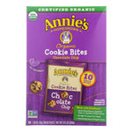 Annie's Homegrown Cookie Bites Chocolate Chip 10- 1.05 - Case Of 6 - 10 Ct