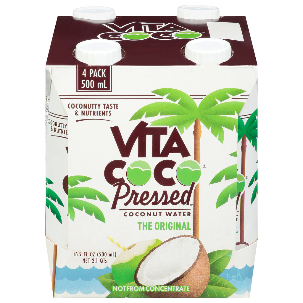 Vita Coco - Coconut Water Pressed Original - Case Of 6-4 Ct