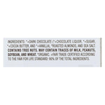 Lake Champlain Chocolates Chocolate Bar - Almonds & Sea Salt. 72% Cocoa Dark. - Case Of 12 - 3 Oz.