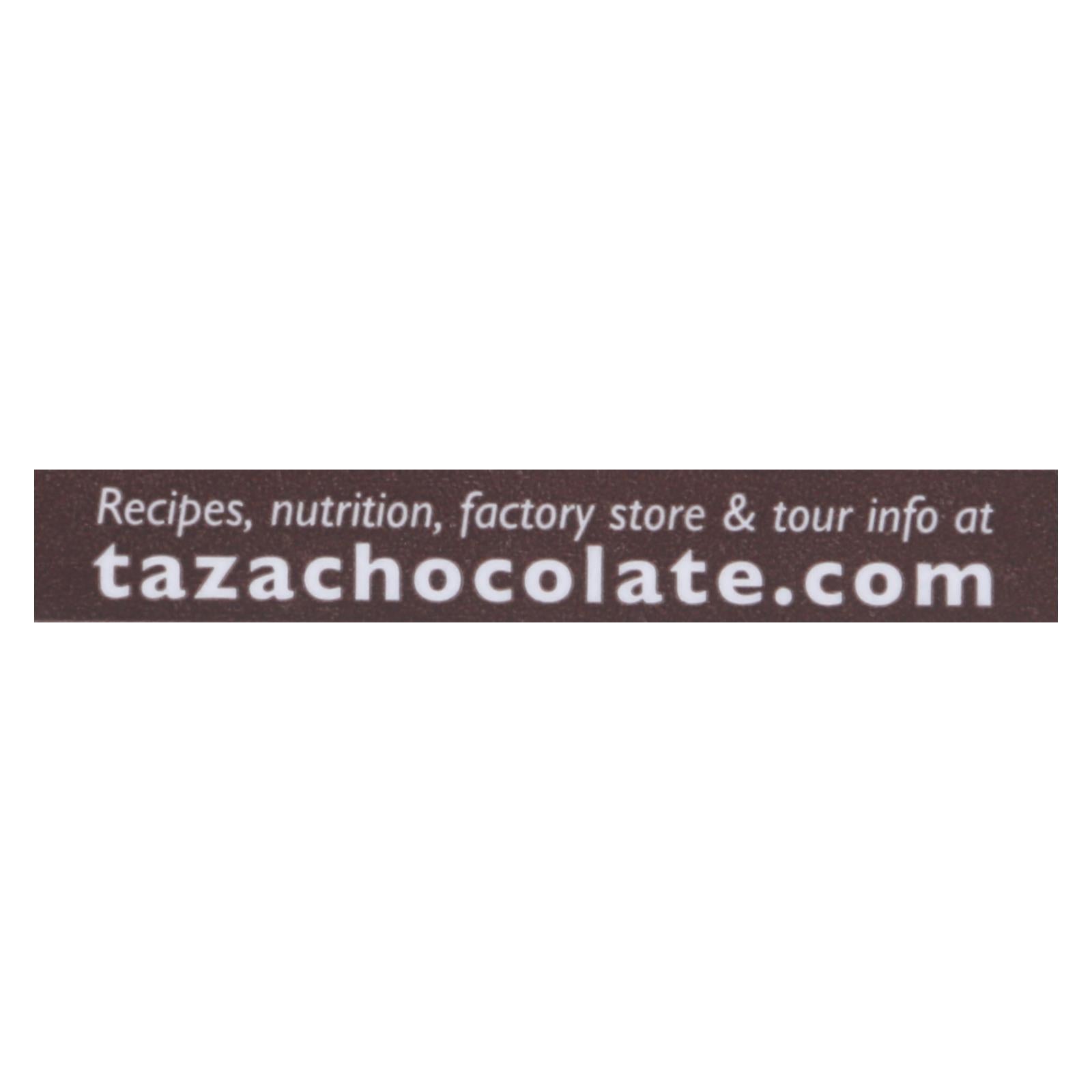 Taza Chocolate Organic Mexicano Discs – Coffee Flavor – 55% Dark – 2.7 oz Pack – Case of 12 – No Lead or Cadmium