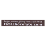 Taza Chocolate Organic Mexicano Discs – Coffee Flavor – 55% Dark – 2.7 oz Pack – Case of 12 – No Lead or Cadmium