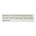 Numi Tea - Tea Organic Turmeric 3 Roots - Case Of 6-15 Bags