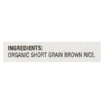 Lundberg Family Farms Short Grain Brown Rice - Case Of 25 Lbs