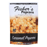 Fisher's Popcorn Caramel Popcorn - Case Of 6 - 10 Oz