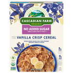 Cascadian Farm Organic No Sugar Vanilla Crisp Cereal - 12 oz Box (Pack of 10)
