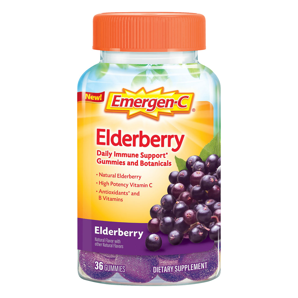 Emergen-c - Immune+ Gummies Eldrberry - Ea Of 1-36 Ct