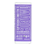 Dr. Bronner's - Bar Chocolate Salted Dark - Case Of 12-3 Oz