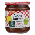 Eden Foods Organic Apple Butter Spread  - Case Of 12 - 17 Oz