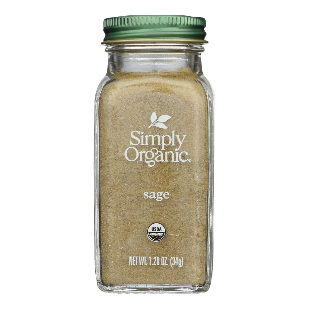 Simply Organic - Sage Og2 Ground - Cs Of 6-1.2 Oz