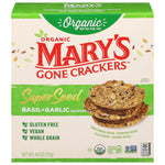 Mary's Gone Crackers - Crkr Og2 Spr Sd Grlc Bsl - Cs Of 6-4 Oz