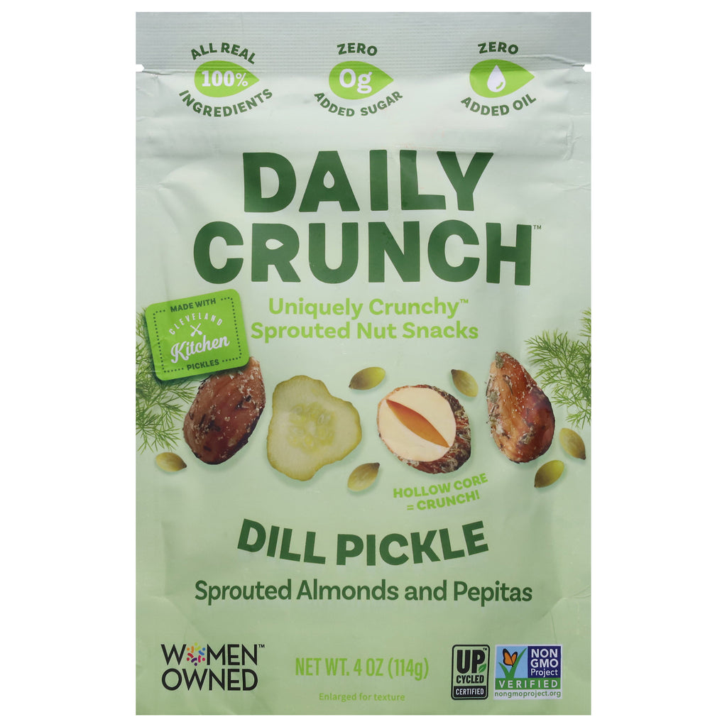 Daily Crunch - Almnd Sprtd Dill Pckl Ppt - Cs Of 6-4 Oz