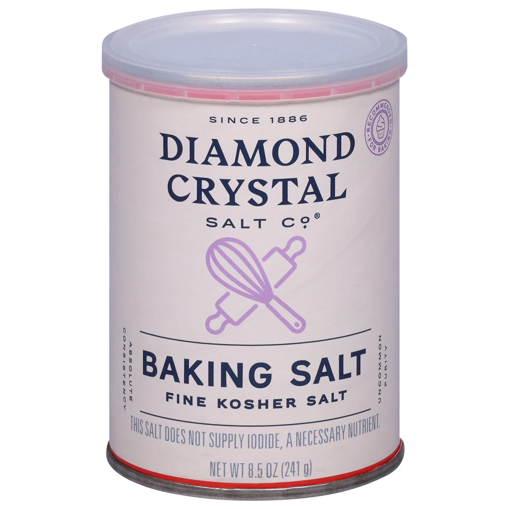 Diamond Crystal - Salt Fine Baking - Cs Of 12-8.5 Oz