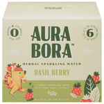 Aura Bora - Spk Water Basil Berry 6 Pack - Case Of 4-6/12 Fz