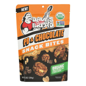 Daves Killer Bread - Crnchy Bites Og2 Pb Choco - Cs Of 6-7.2 Oz