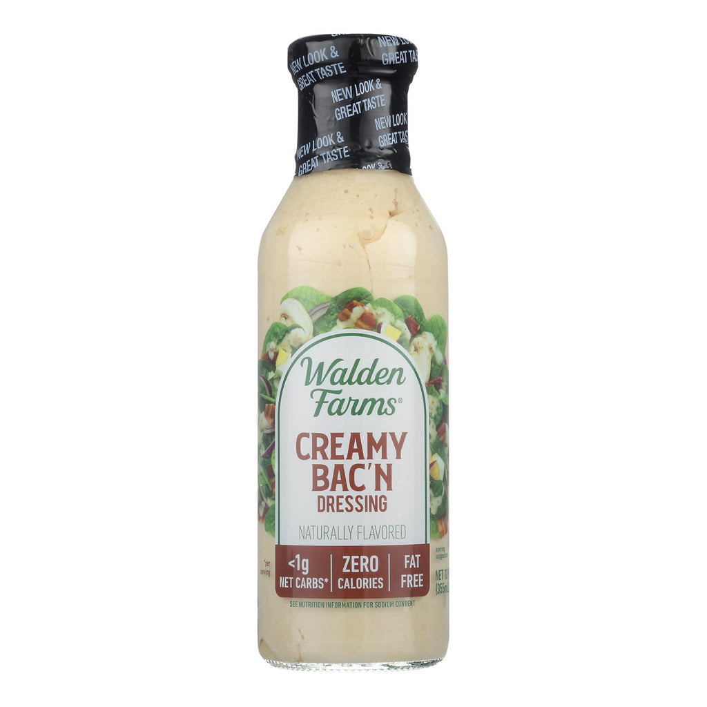 Walden Farms, Calorie Free Creamy Bacon Dressing - Case Of 6 - 12 Fz