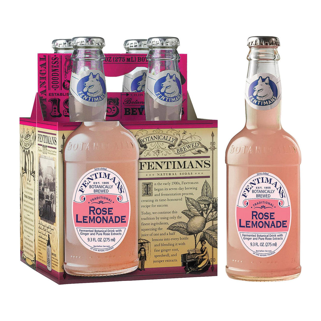 Fentimans North America Rose Lemonade - Lemonade - Case Of 6 - 9.3 Fl Oz.