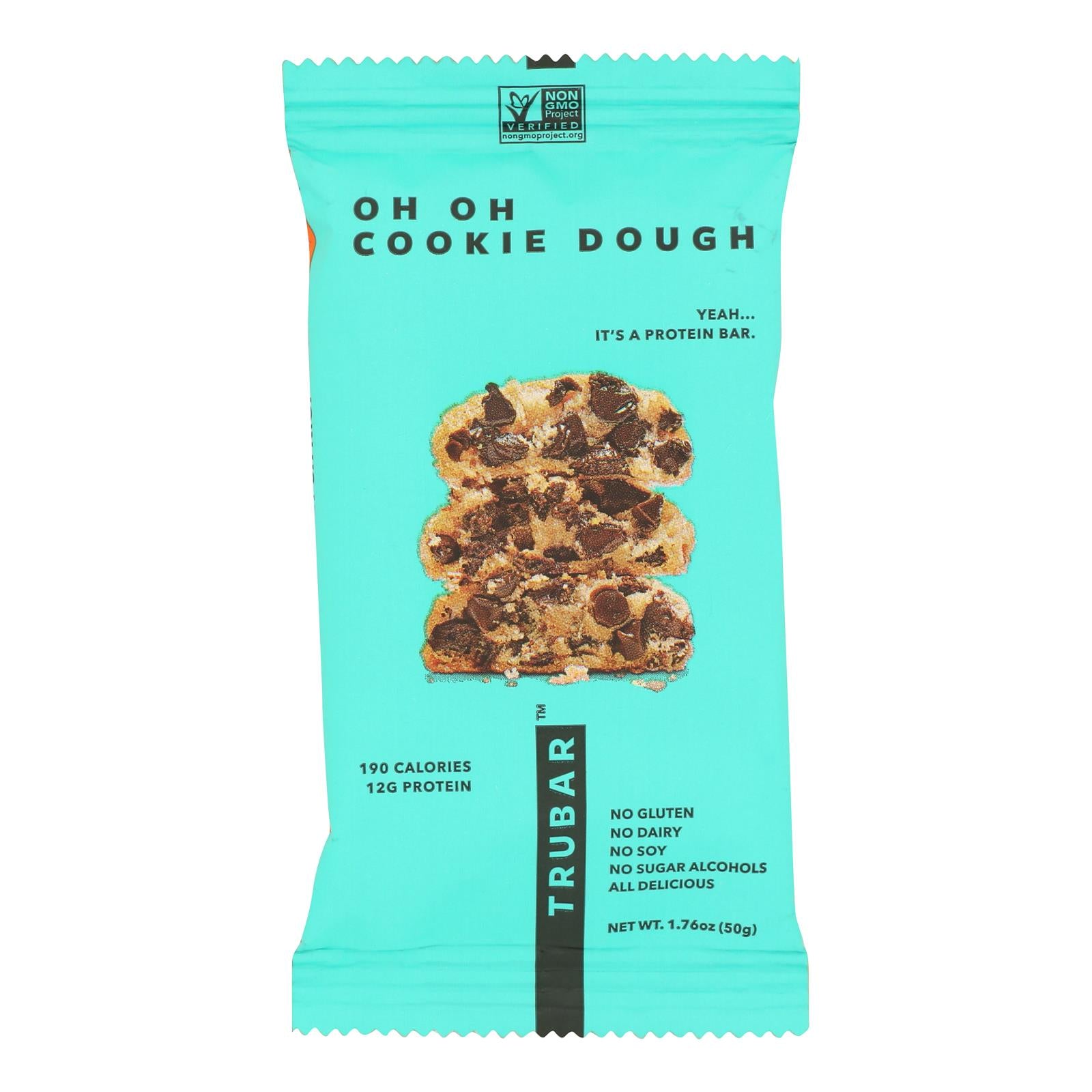 Trubar - Bar Cookie Dough - Cs Of 12-1.76 Oz