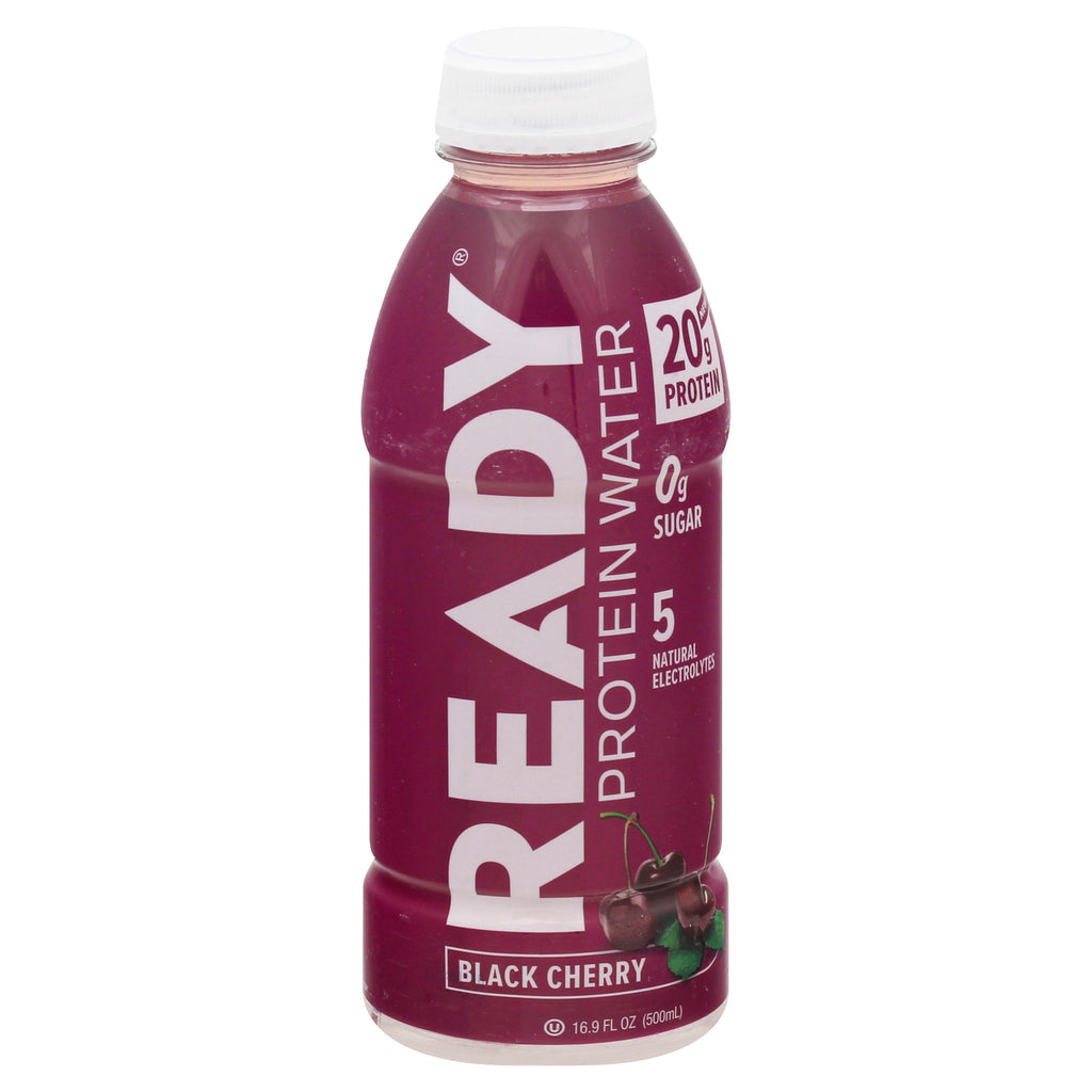 Ready Water - Water Protein Blk Cherry - Cs Of 12-16.9 Fz